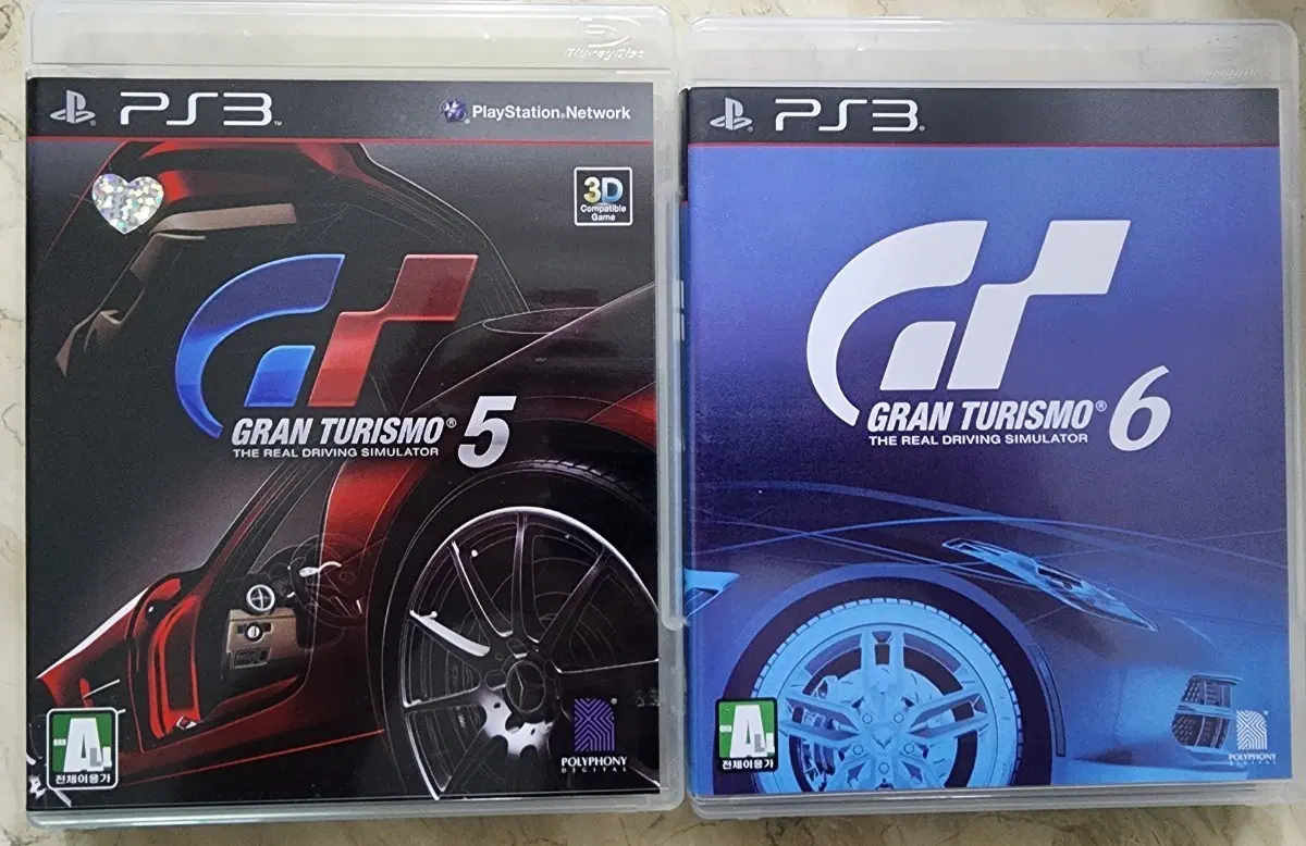 PS3 그란 투리스모 5 & 6 판매