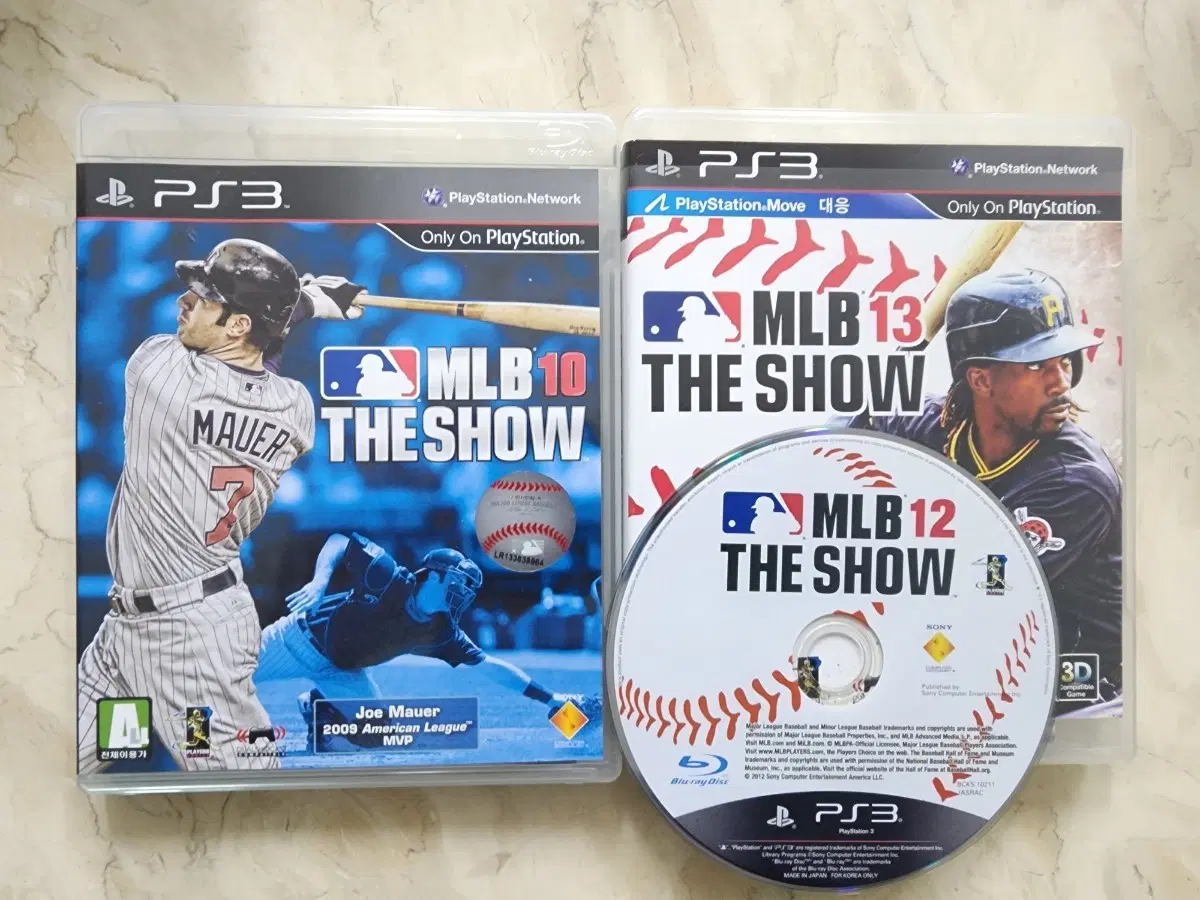 MLB 10,12,13 THE SHOW PS3 게임