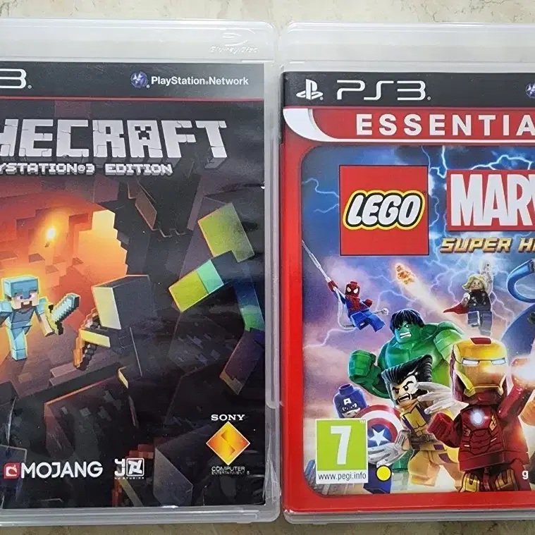 PS3 마인크래프트 / 레고 마블 슈퍼 히어로즈