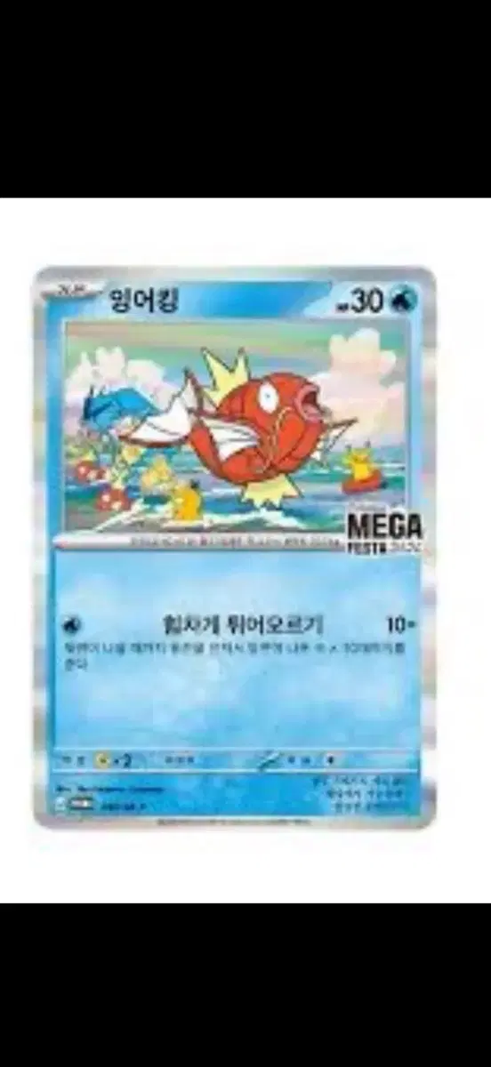 잉어킹 프로모 카드