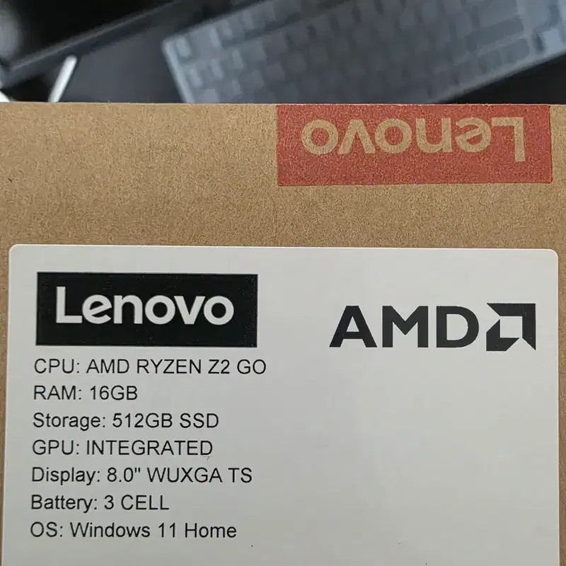(미개봉)레노버 리전고 GO S 16GB 512GB 윈도우11 화이트색상