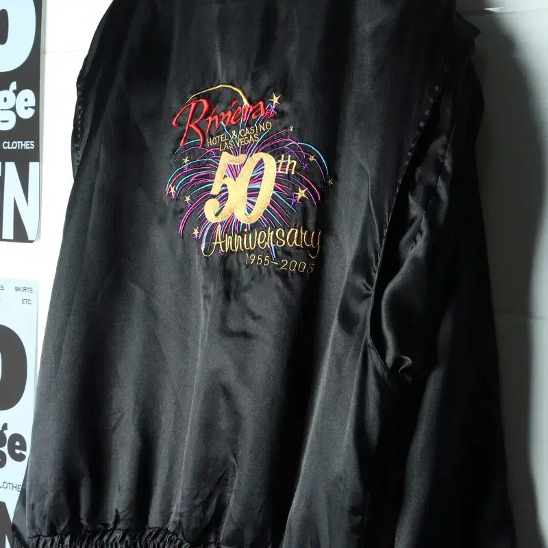 (2XL-3XL) 브랜드빈티지 집업 바람막이 점퍼자켓 새틴-H37283