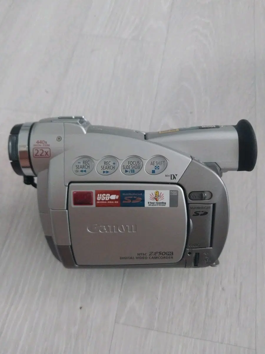 캐논 디지털 비디오 캠코더 NTSC Zr50Mc 디지털 캠코더.카메라