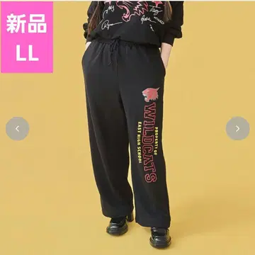 새상품 시마무라 아야노다 가네 하이스쿨 뮤지컬 팬츠 LL 블랙