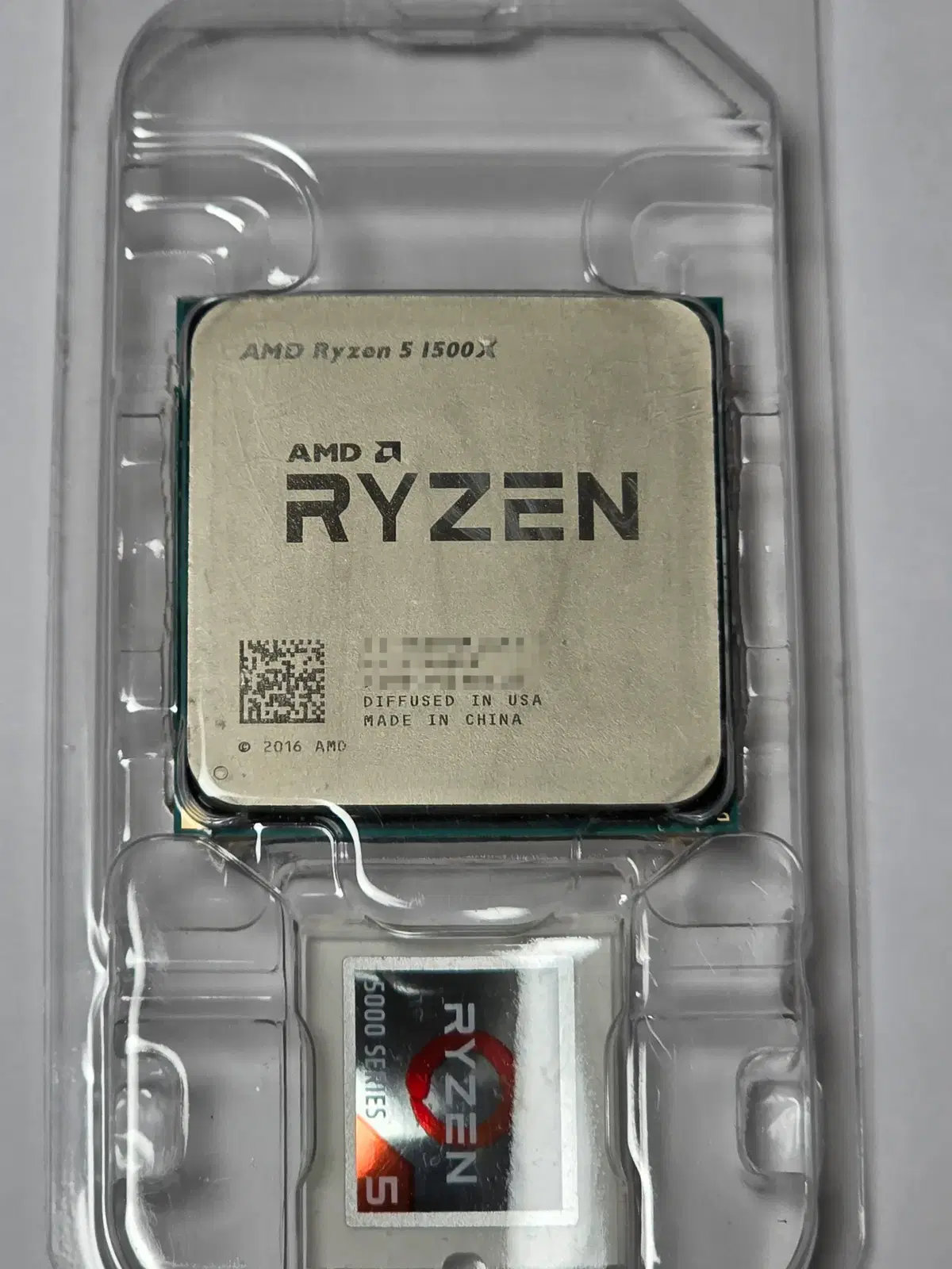 AMD 라이젠 1500X 잘 사용하던 제품입니다