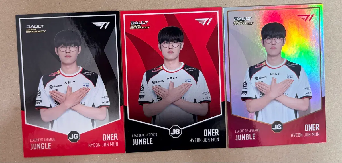 T1 x Bault 오너 포카