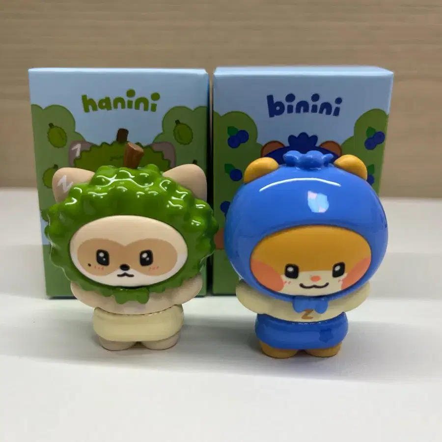 제로베이스원 성한빈 장하오 비니니 하니니 과일 피규어
