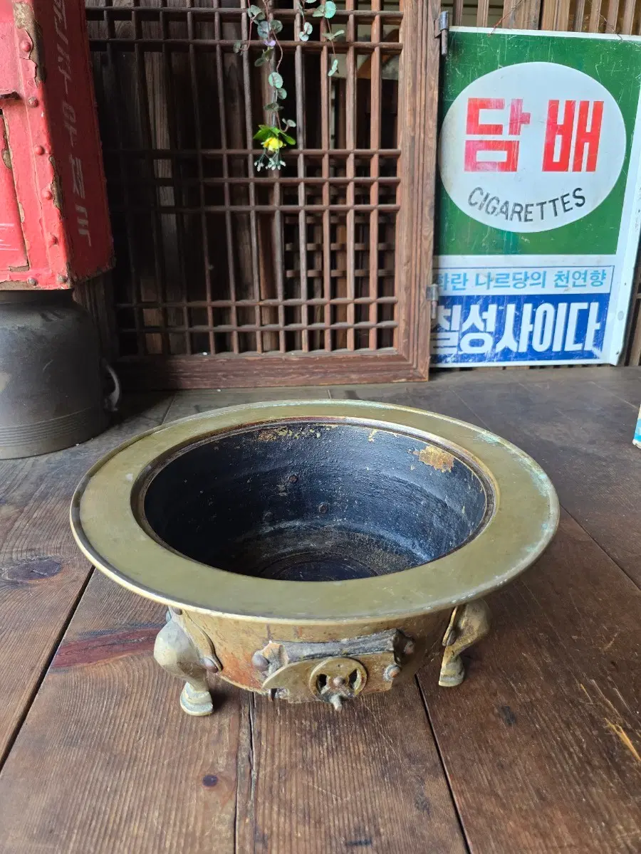옛날 놋화로
