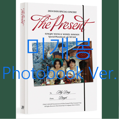[미개봉] 데이식스 (DAY6) - 2024 DAY6 SPECIAL CONCERT 'The Present' Photobook