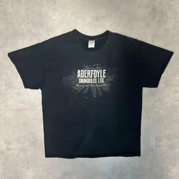 Aberfoyle T셔츠 캐나다 기업 스노우모빌 모터계 프린트