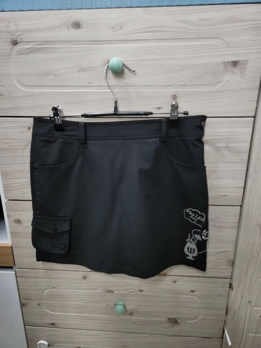 JDX 블랙 골프 치마 26~28