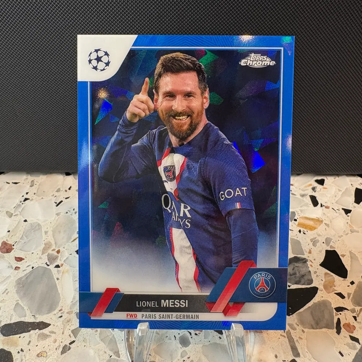PSG 리오넬 메시 SP 이미지 베리에이션 사파이어 카드