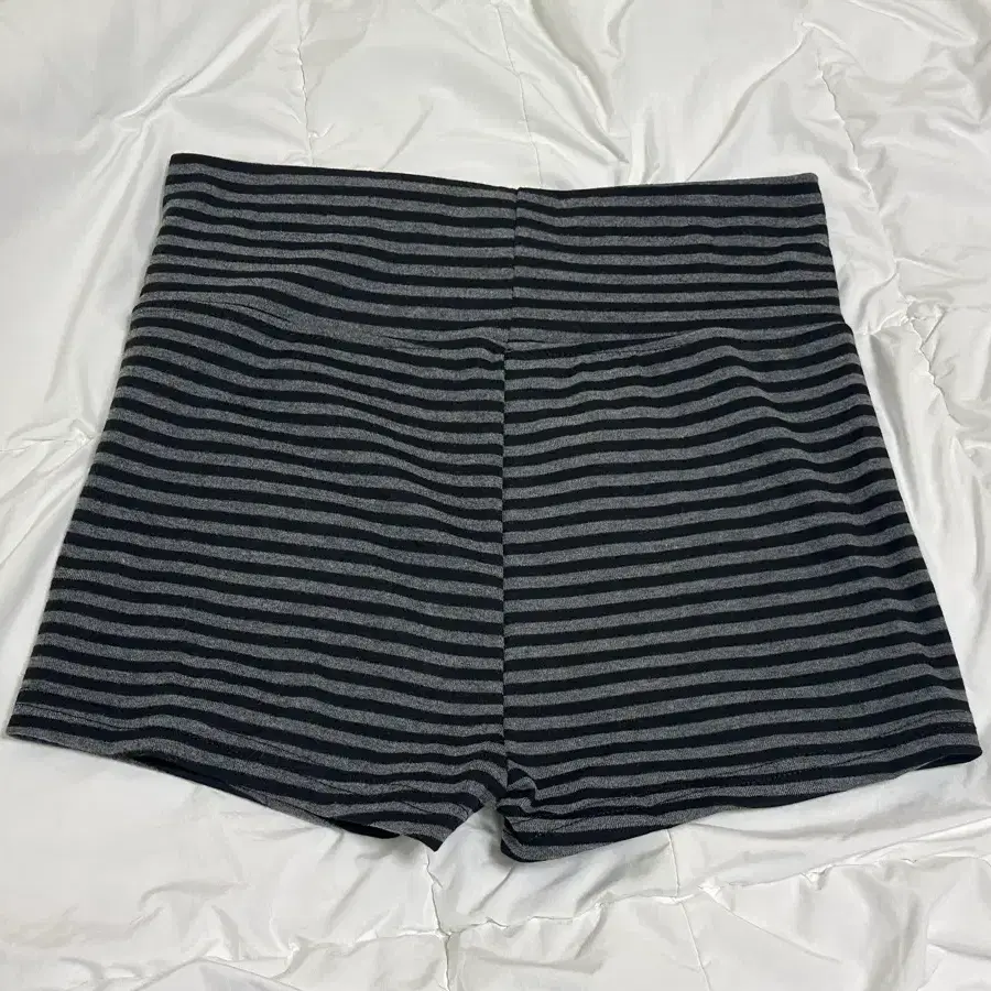 stripe micro shorts