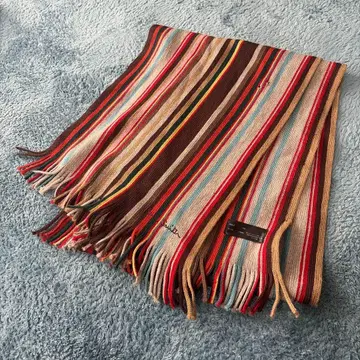 Paul Smith 울 머플러 멀티 스트라이프