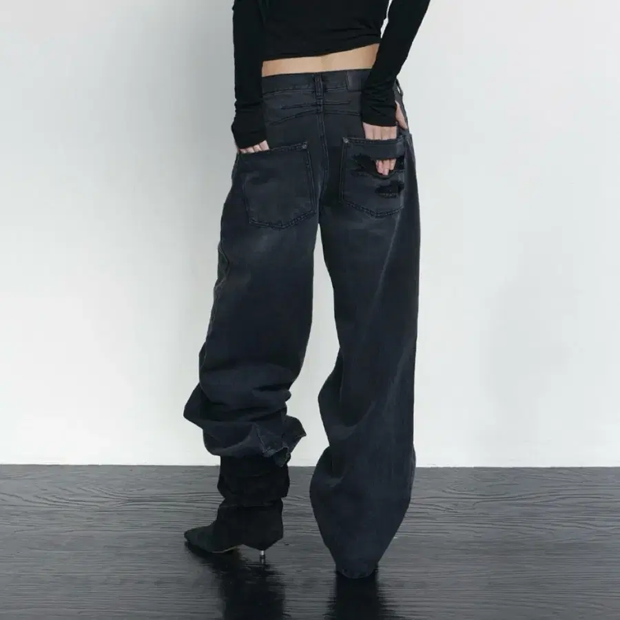 (무배) 플리즈노팔로우 팬츠 Ken Wide Flare Jeans