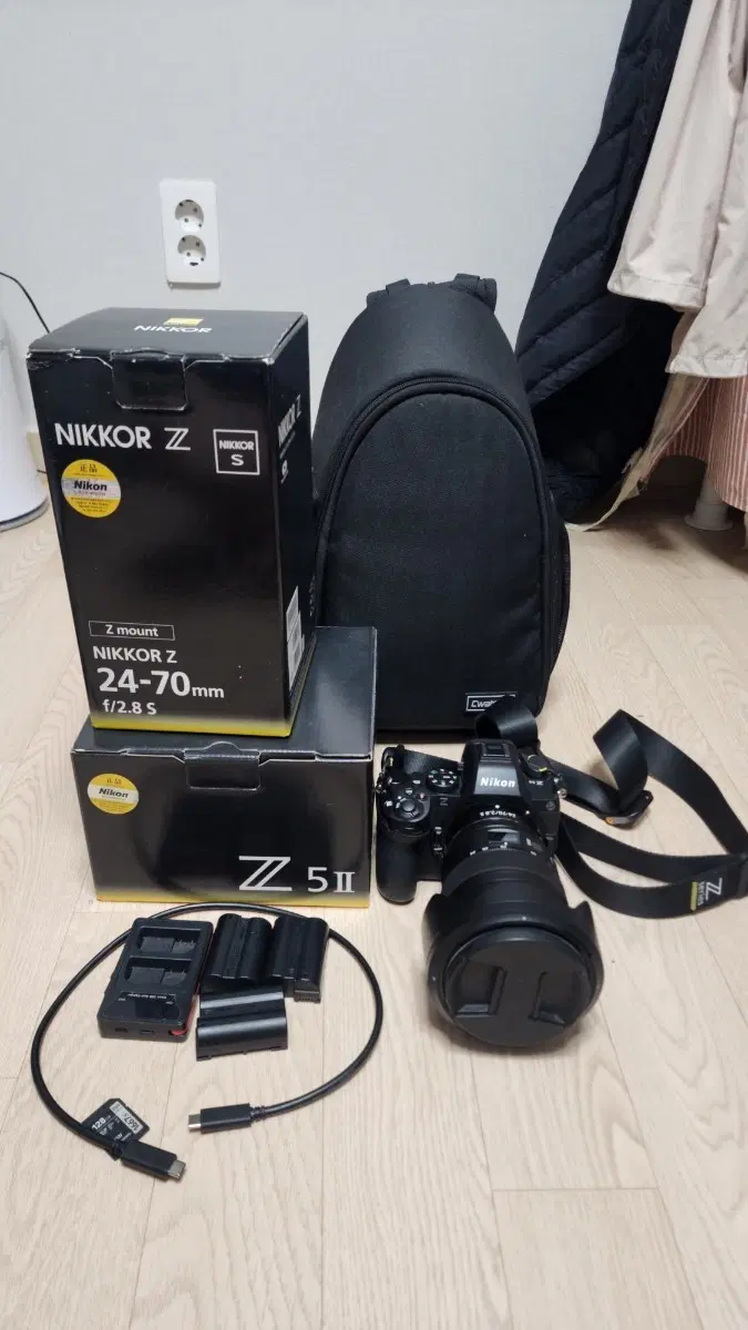 니콘 Z5 II 카메라 24-70mm 렌즈