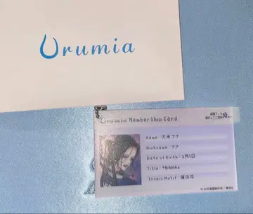 야자와 아이 우루미아 urumia NANA 오사키 나나 콜라보 회원증