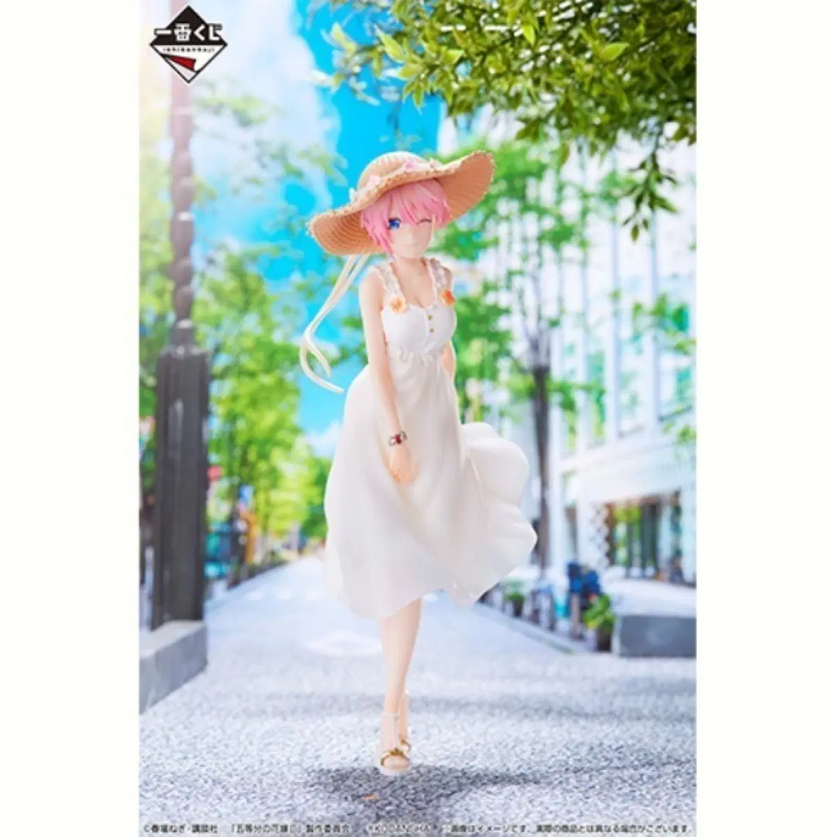 (*정품*) 제일복권 5등분의 신부 당신과 함께 A상 나카노 이치카 원피스 의상