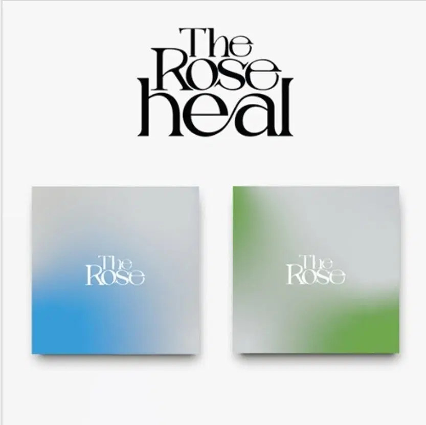 더로즈 (The Rose) Heal - ~ Ver 세트 미개봉 CD