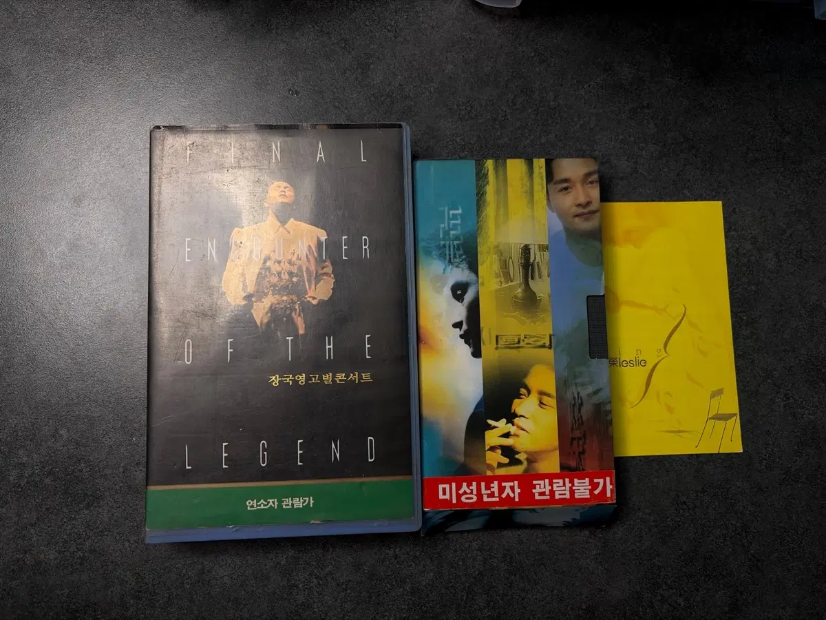 장국영 고별콘서트 비디오테이프 (뮤직비디오 포함)