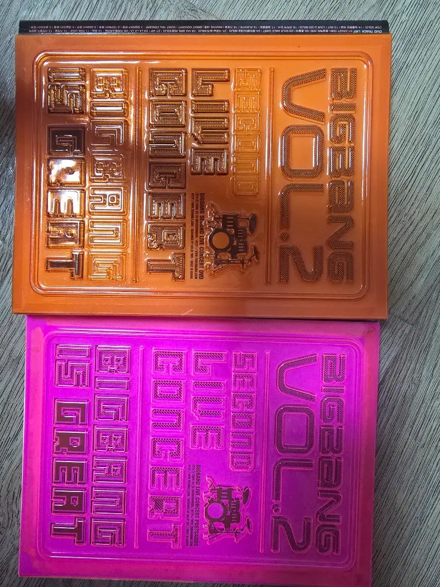 빅뱅 the great 콘서트 dvd
