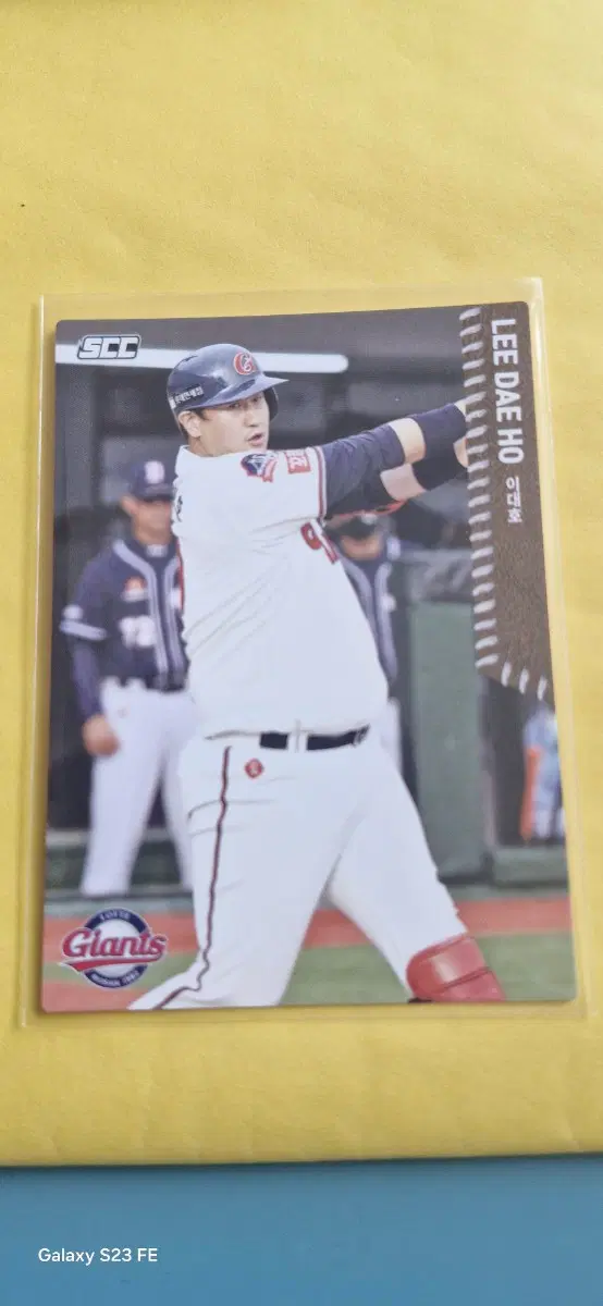 KBO 롯데 레전드 조선의 4번타자 이대호 카드