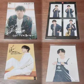 카지와라 타케토 브로마이드 9장 세트