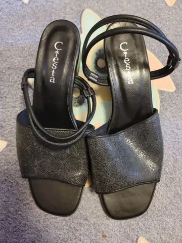 Ciesta 샌들 블랙 27.0cm EEE 일본제