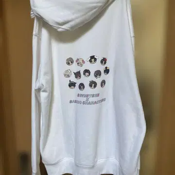 SEVENTEEN x 산리오 콜라보 돈키호테 한정판 풀오버 후드티 세븐틴