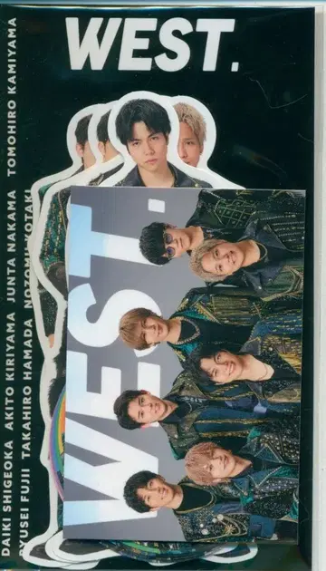 WEST. 25년 StageStyle Collection 스티커 세트
