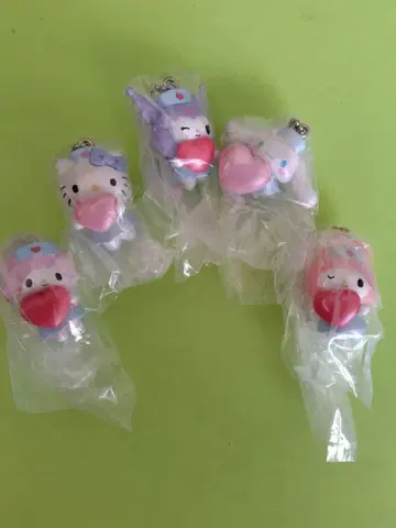 산리오 캐릭터즈 간호사 스윙 마스코트 전 5종