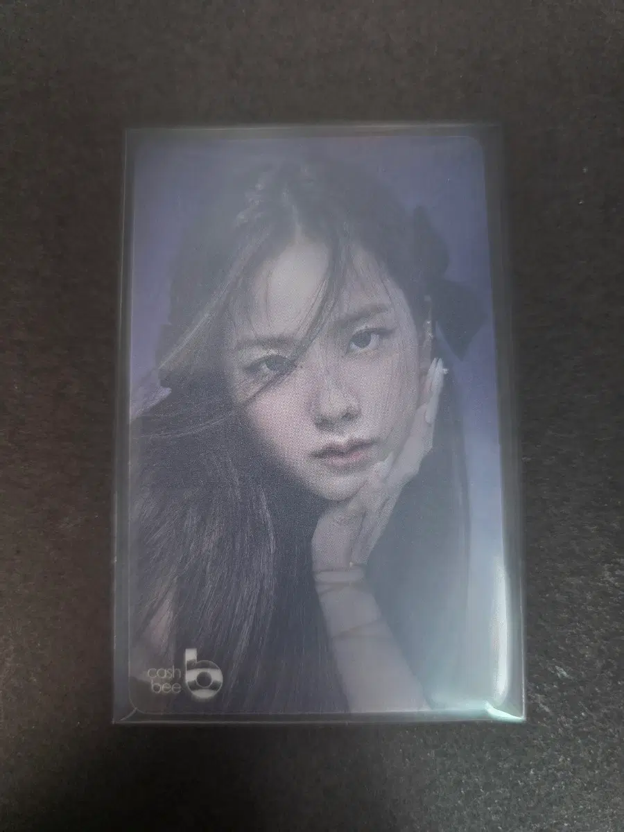 블랙핑크 블핑 포토카드 포카 지수 jisoo BLACKPINK 캐시비 교통카드 HYLT