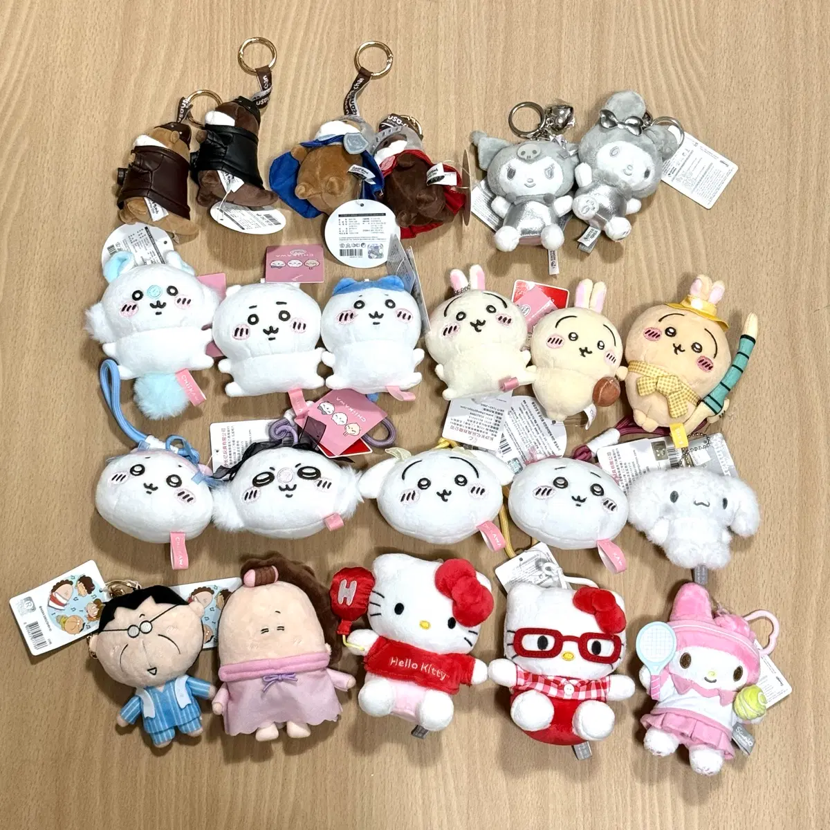 우소우소 산리오 먼작귀 아따맘마 인형 키링 새상품