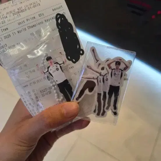 티원 카멜레온 키링 교환 구해요