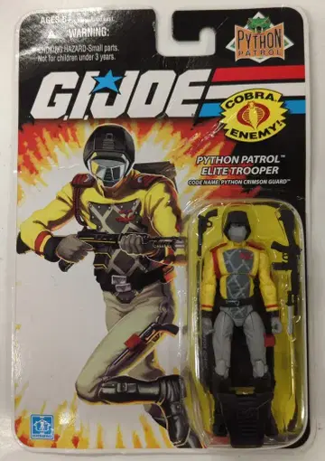 HASBRO 25TH/GI JOE G.I.JOE 파이썬 패트롤 엘리트 트루퍼 3.5인치
