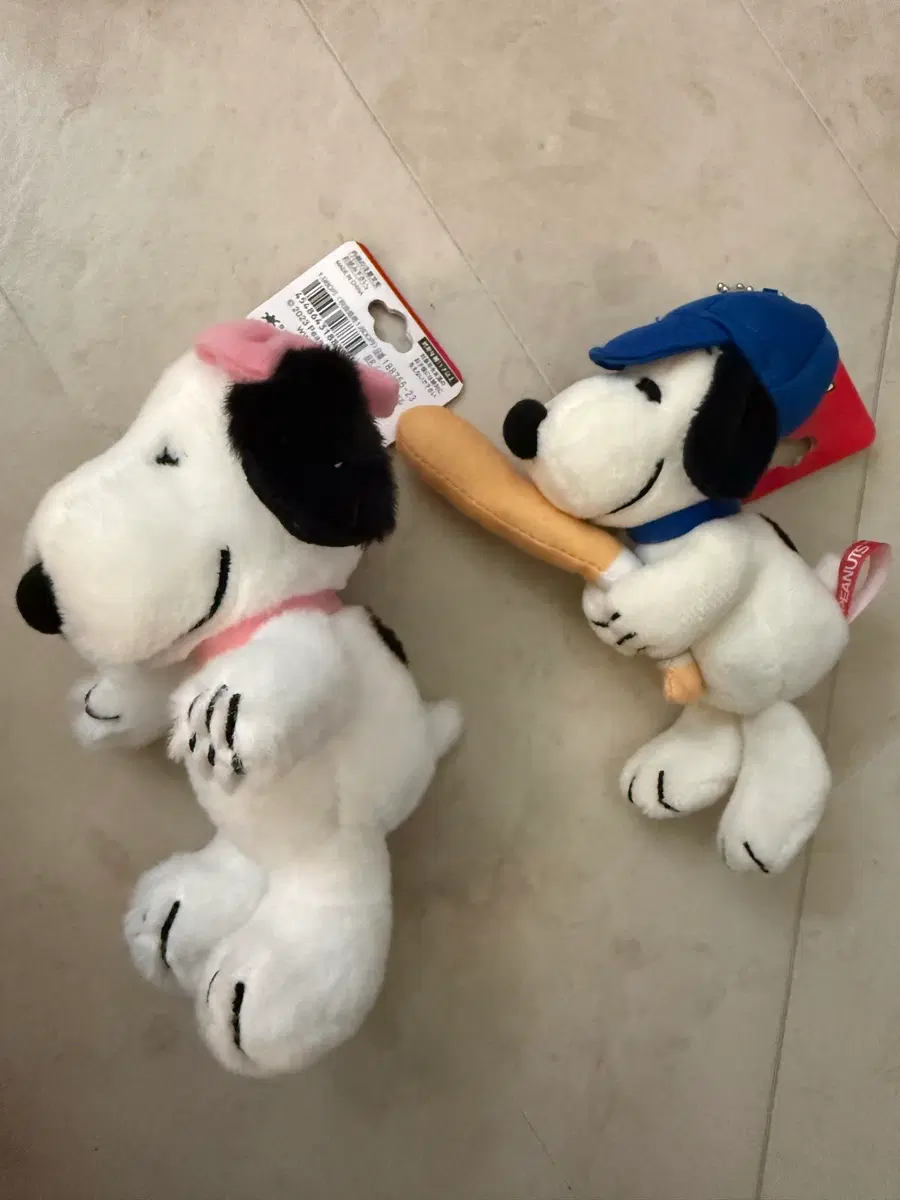 스누피 커플세트 인형