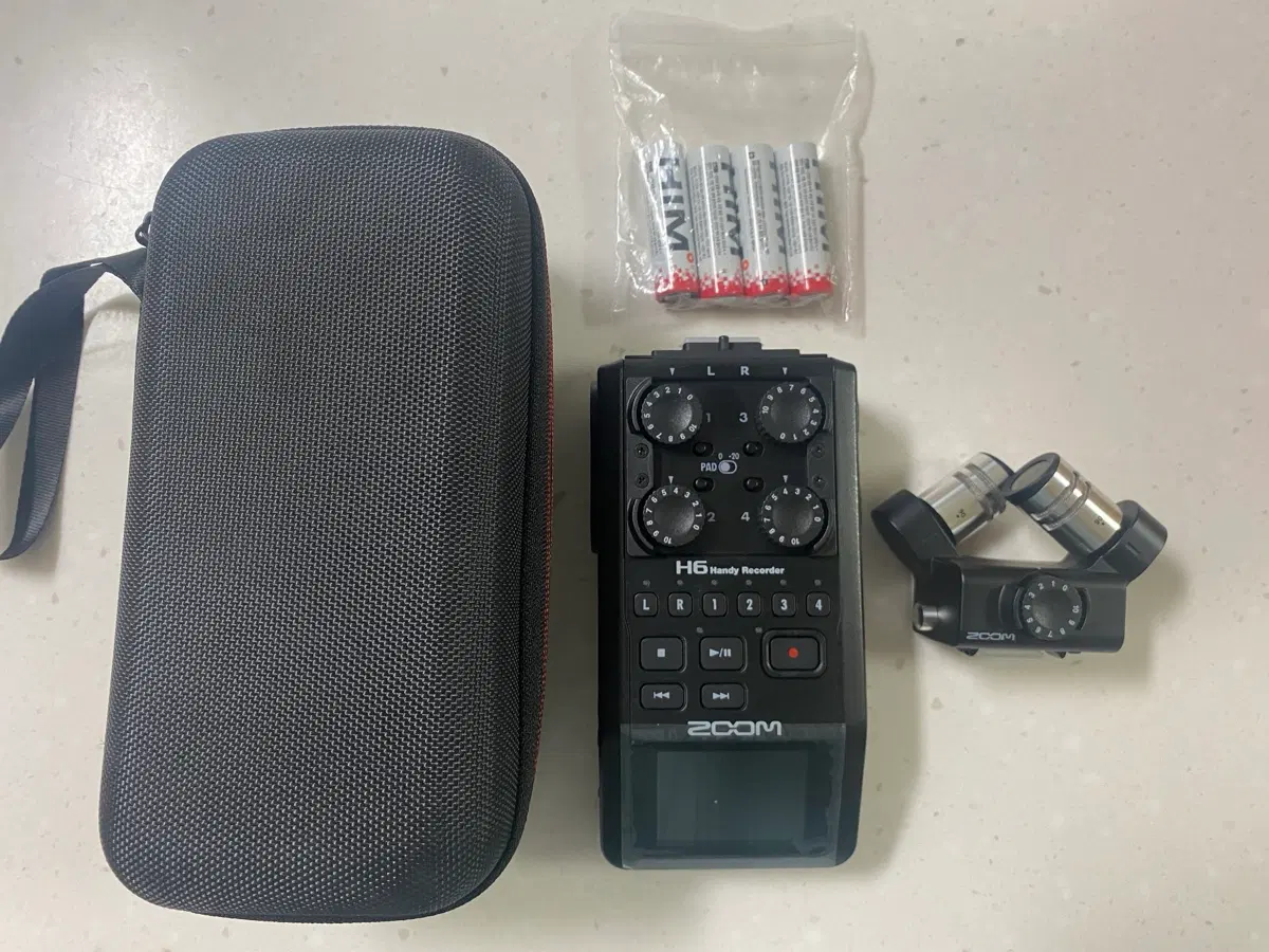 Zoom H6 핸디레코드 녹음기