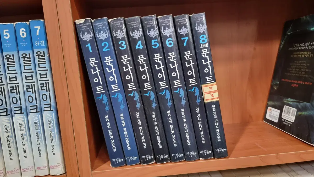 문나이트 1-8 완 여령 게임 판타지 소설