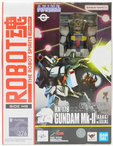 BANDAI SPIRITS ROBOT혼 [ SIDE MS ] 기동전사 Z 건담 RX-178 건담 Mk-II (에우고 사양) ver. A.N.I.M.E. 326