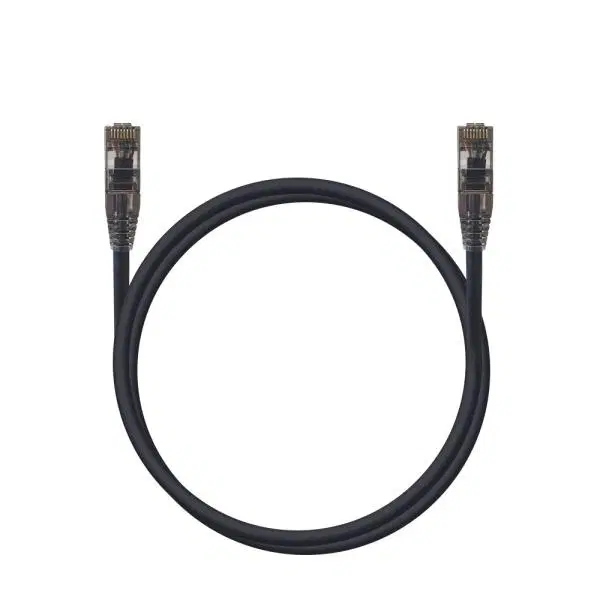 옥외용 블랙 CAT6 UTP 기가비트 랜케이블 5m