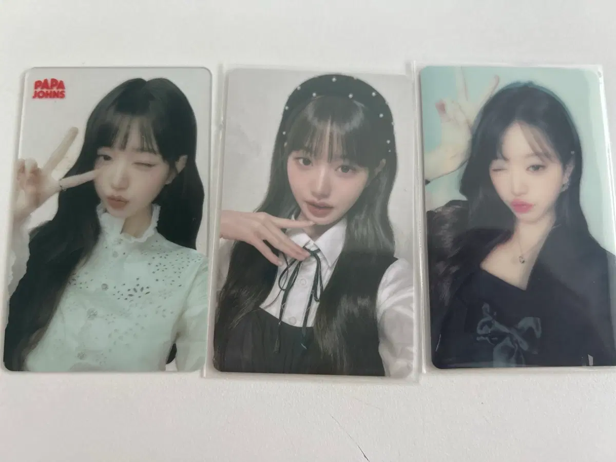 장원영 파파존스 포카