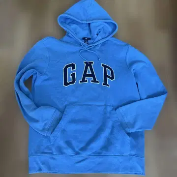 GAP 풀오버 후드티 블루