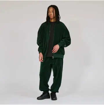 champion 벨로아 지퍼 자켓, 스웨트 팬츠 (셋업)