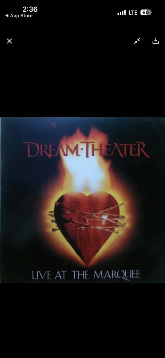 Dream theater lp 1993 korea