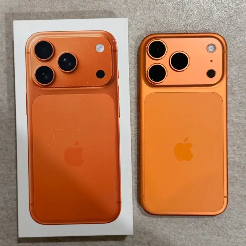 아이폰 17 프로 코스믹 오렌지 256GB