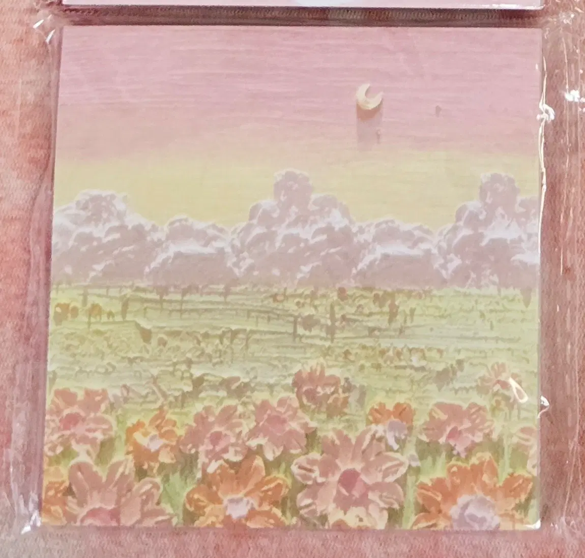 유화그림 메모지