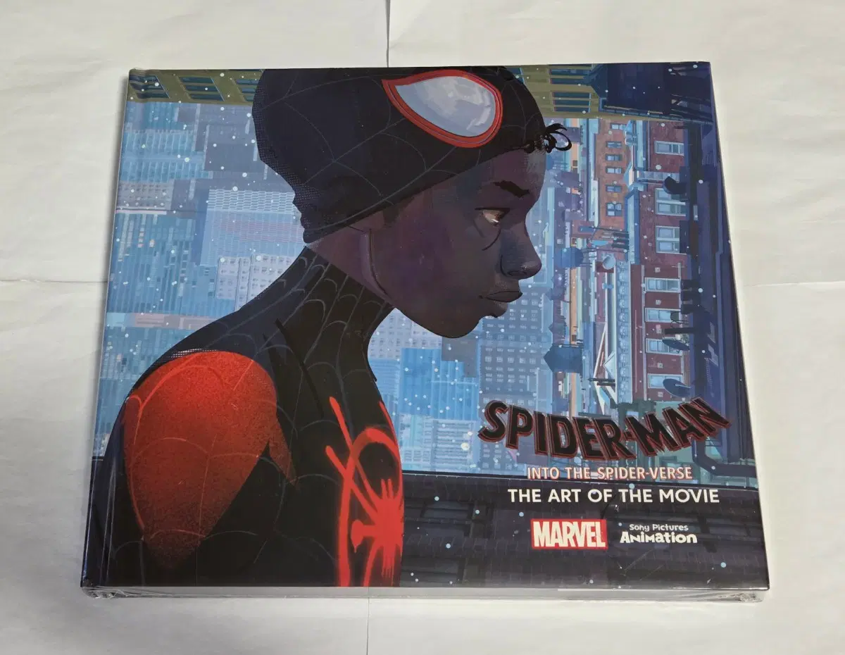 미개봉 스파이더맨 스파이더버스 Spider-Verse 영화 컨셉 아트북
