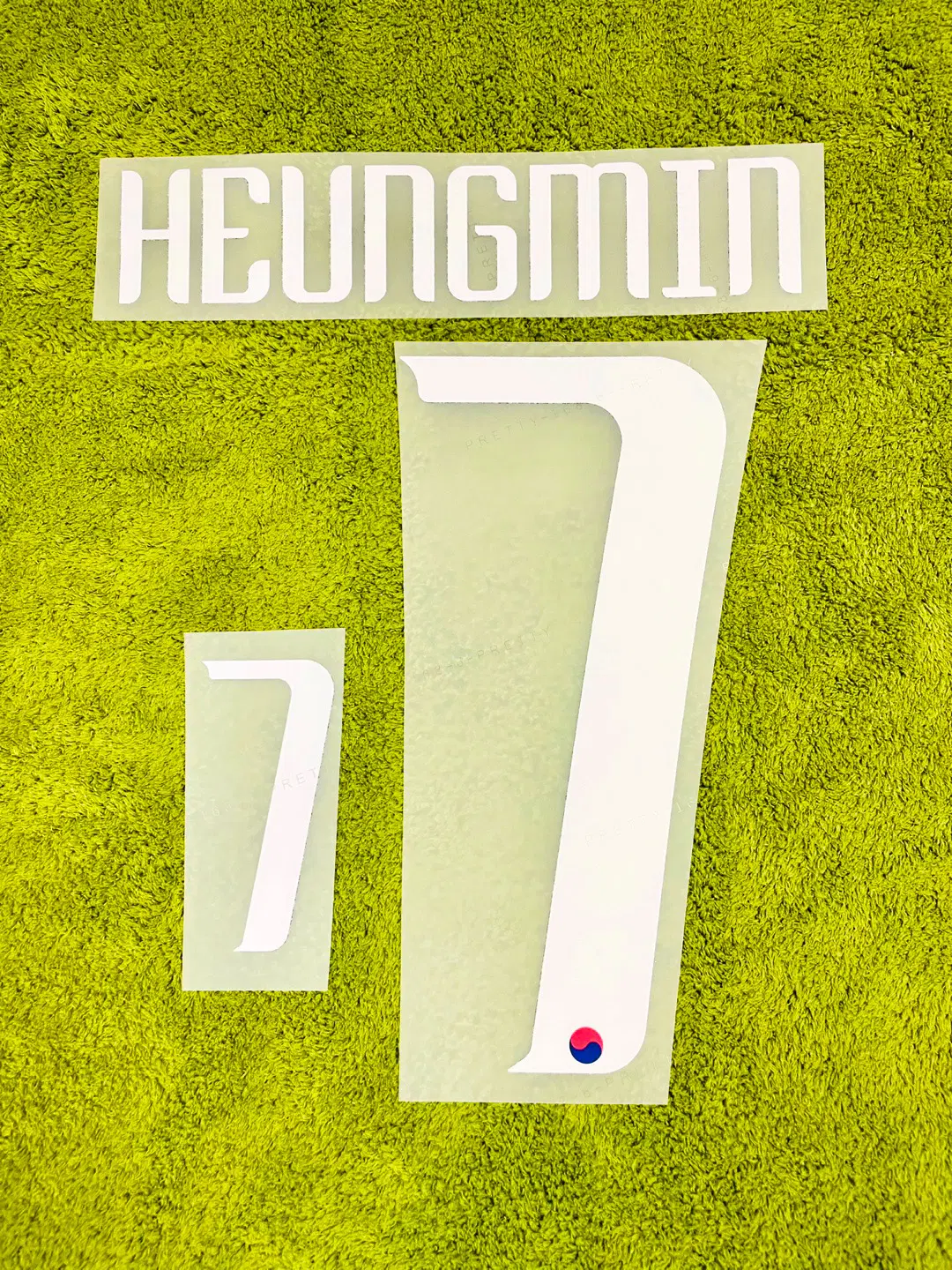 24-26 대한민국 국가대표 어웨이 손흥민 유니폼 마킹 한국 국대 네임셋