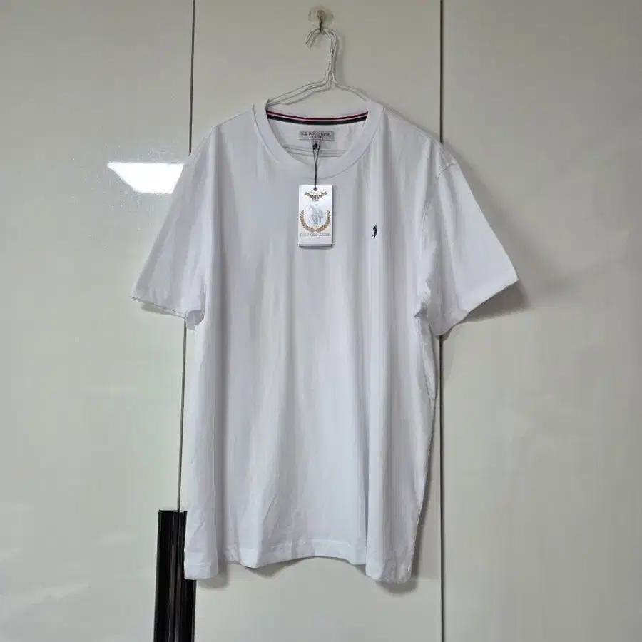 새상품/U.S. POLO ASSN. 반팔 티셔츠 흰색