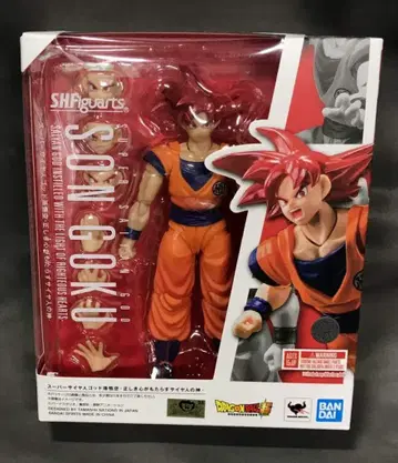 BANDAINAMCO/BANDAISPIRITS S.H.Figuarts 드래곤볼 슈퍼 슈퍼 사이어인 갓 손오공 - 올바른 마음이 가져온 사이어인의 신 -